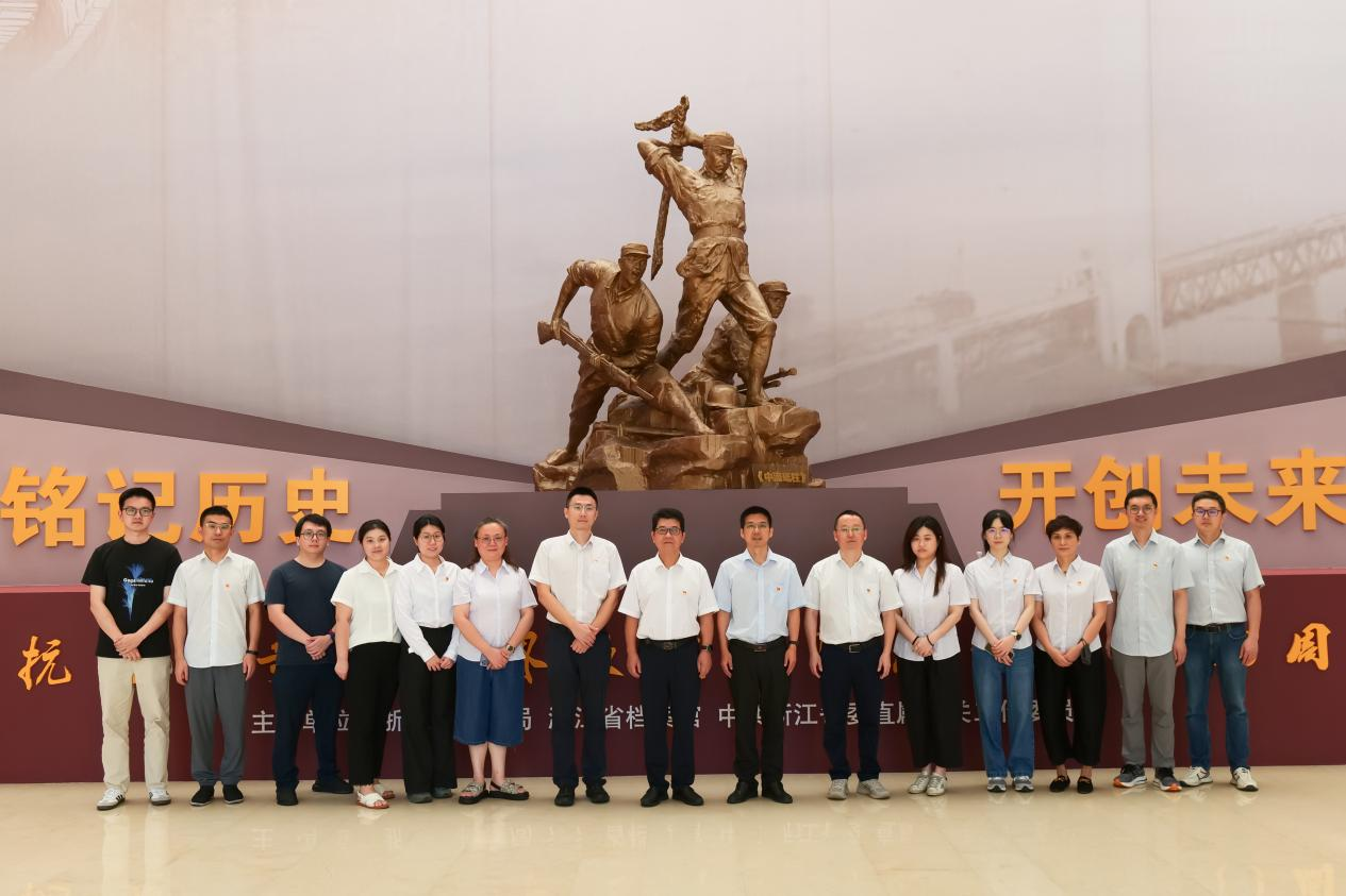 学会秘书处党支部开展“1+1”联建活动